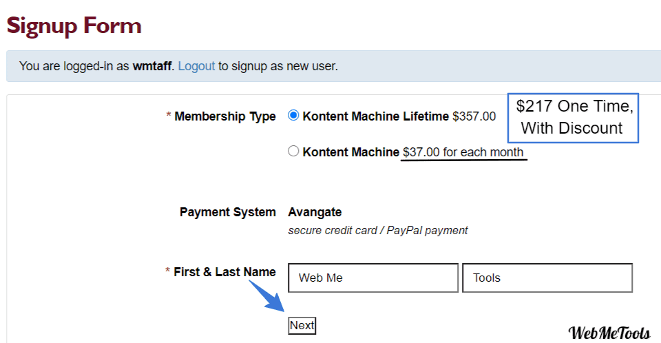 Kontent Machine Plans Pricing