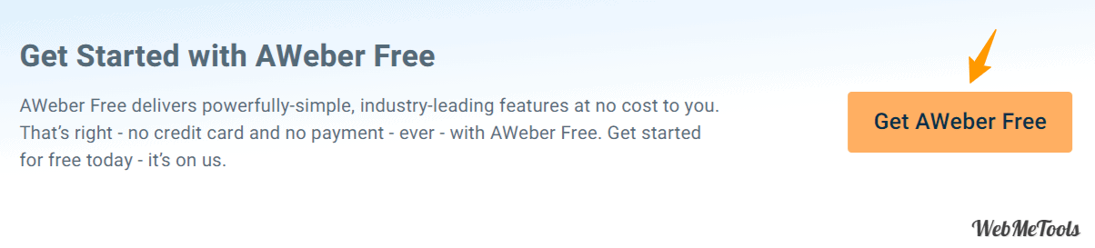 Get AWeber Free trial