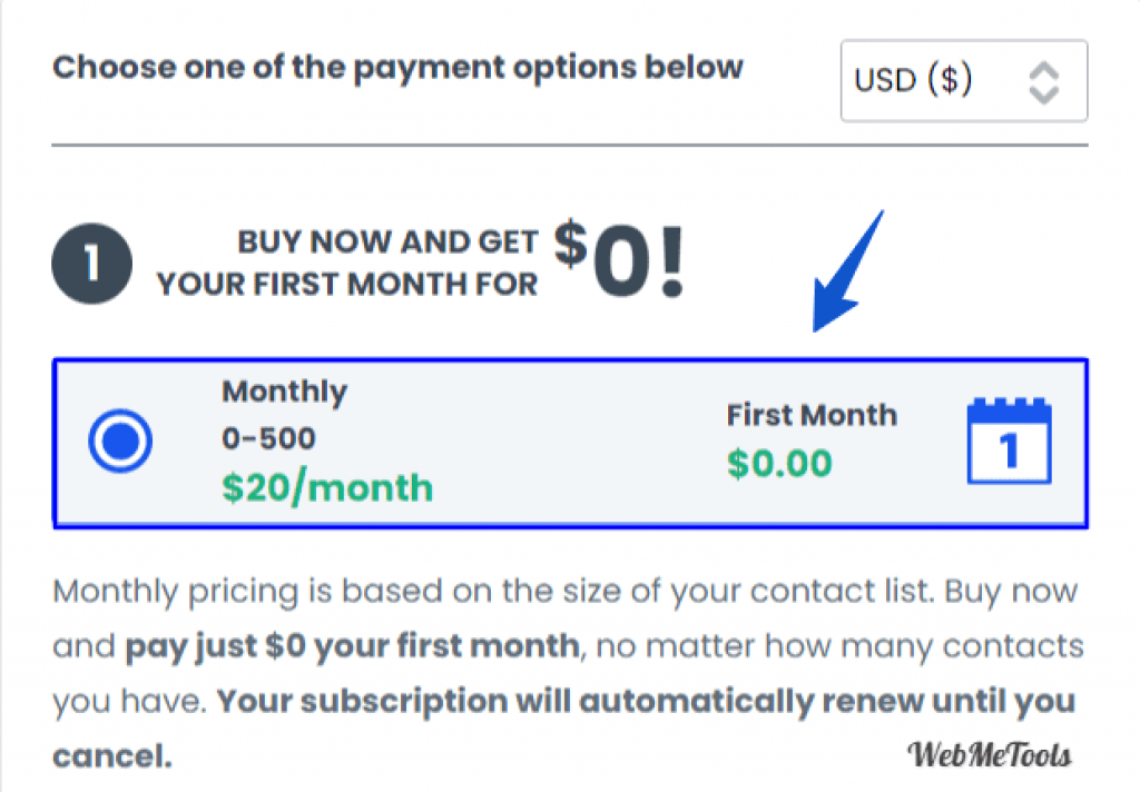 Constant Contact Free Plan Price