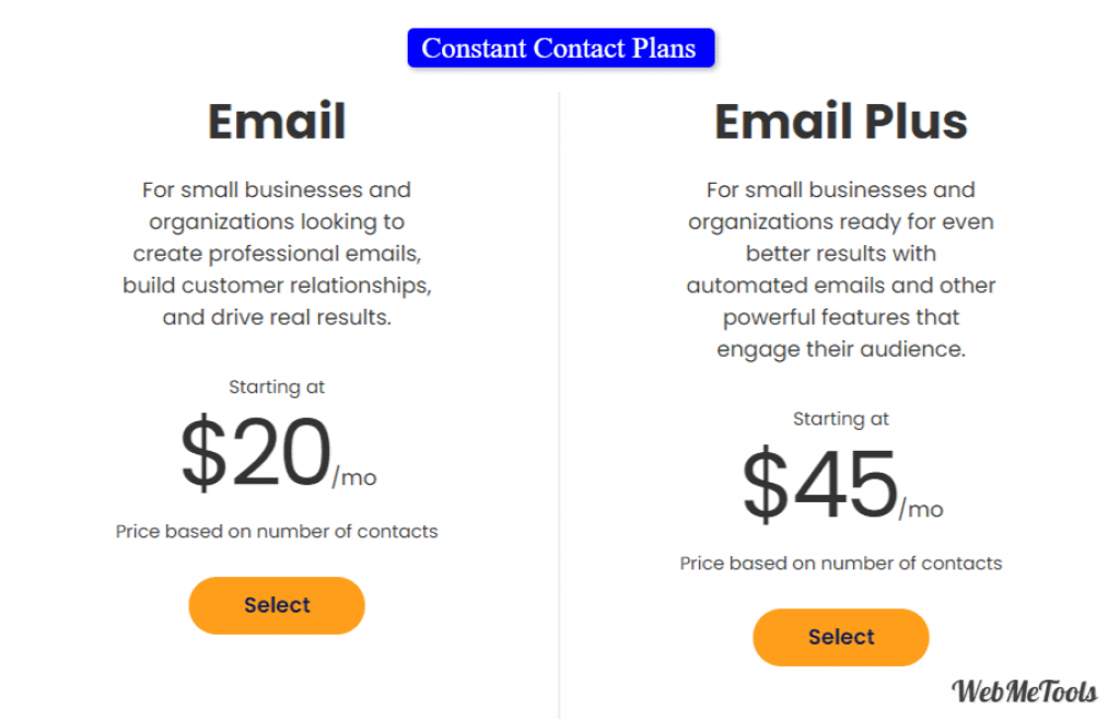 Constant Contact Pricing Constant Contact Pricing