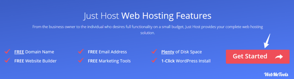 JustHost Web Hosting