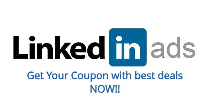 LinkdIn ads coupon