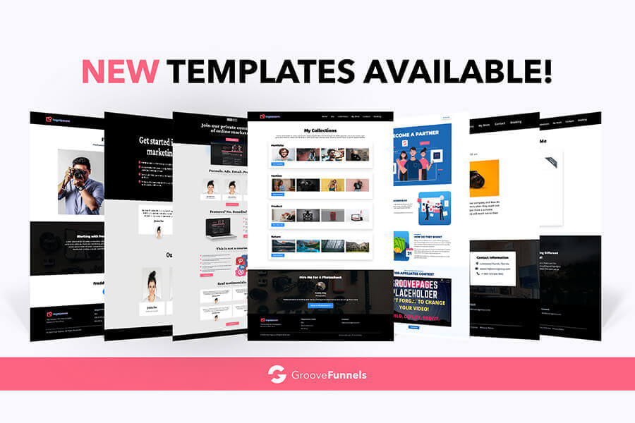 Groovefunnels Sales funnel templates