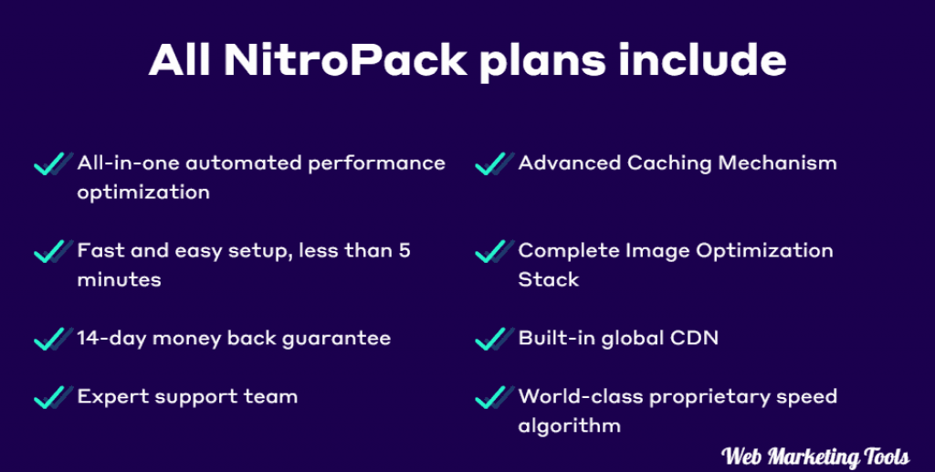 NitroPack Features