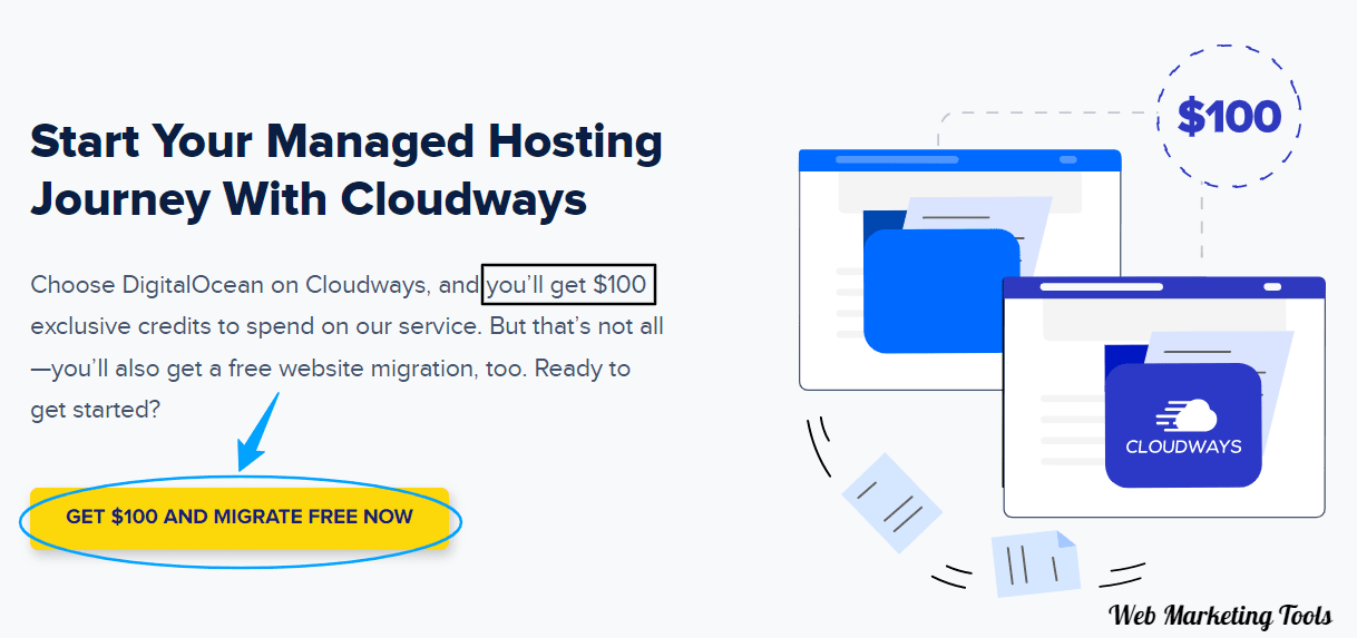 Cloudways DigitalOcean Free 100 Dollar Credit