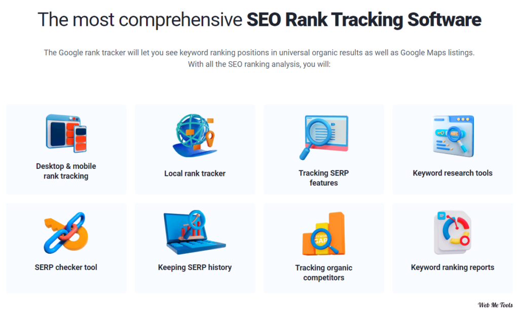 Rank Tracker Ranking Tool for Сhecking Keywords Positions
