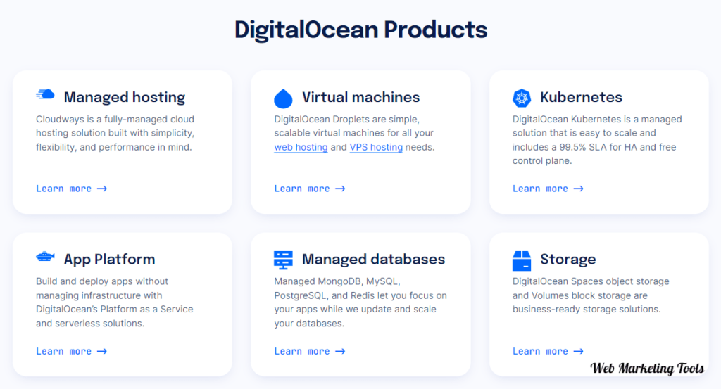 DigitalOcean Products