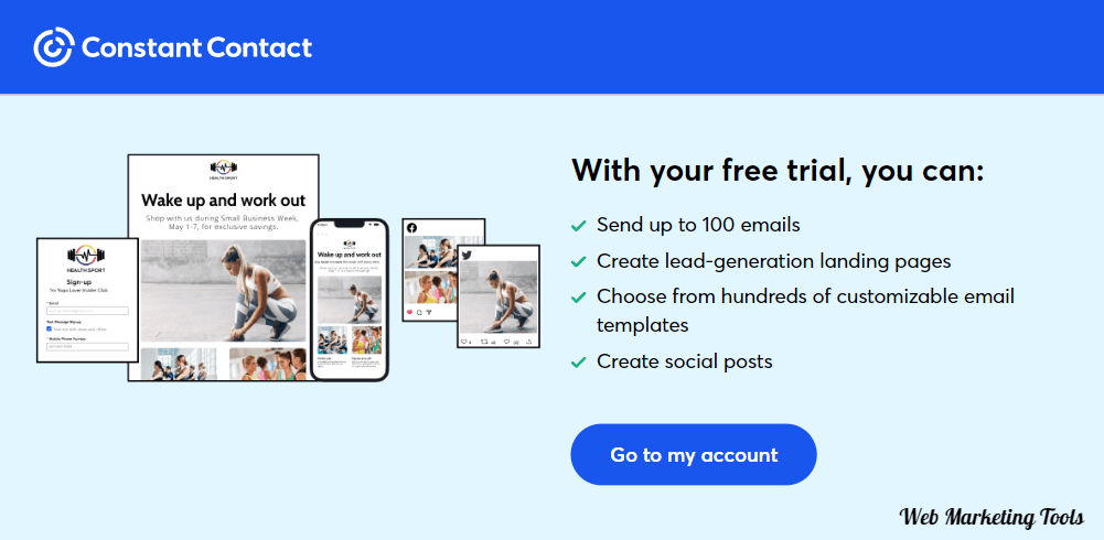 Free Trial: Confirm your Constant Contact 30-Day 