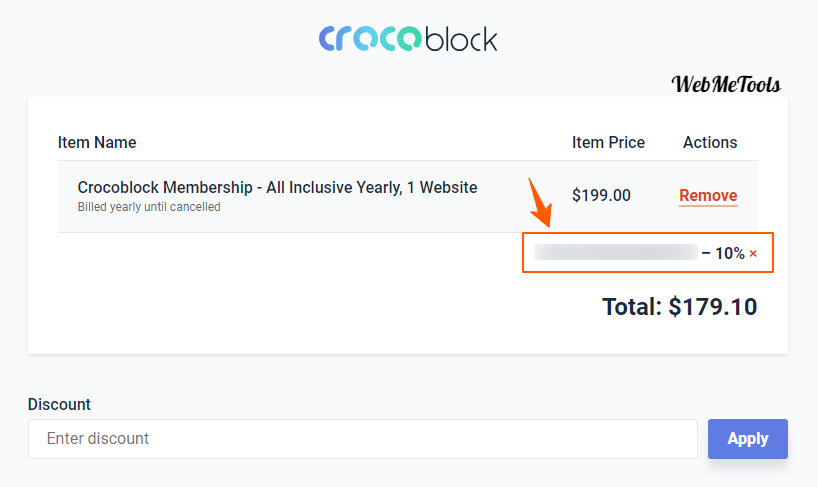 Crocoblock Account with Coupon Code
