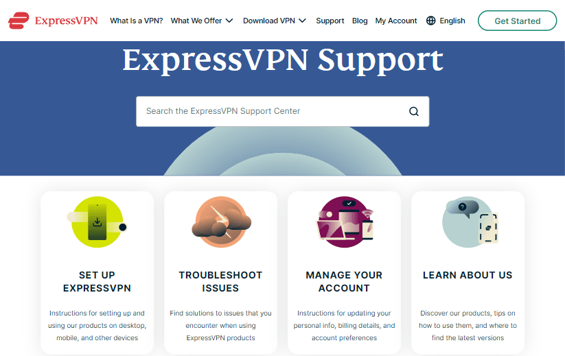 Express VPN customer support