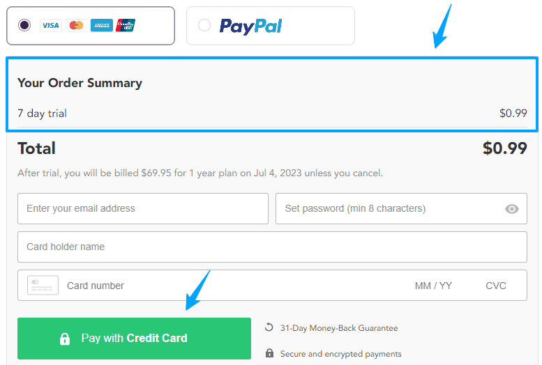 PureVPN: Payment Method 