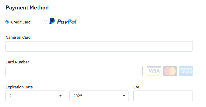 ActiveCampaign Payment Method Checkout