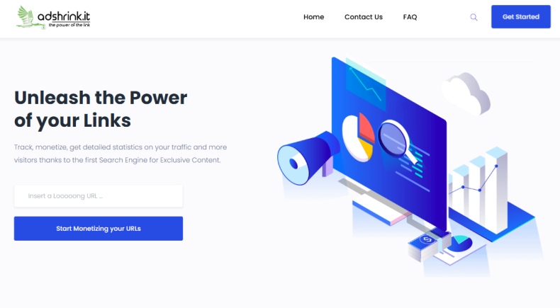 Adshrink.it Website Adshrink.it Website