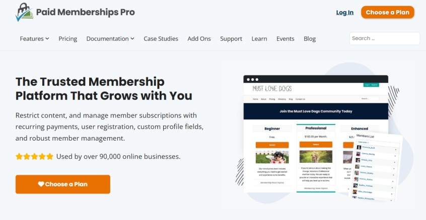 Paid Memberships Pro