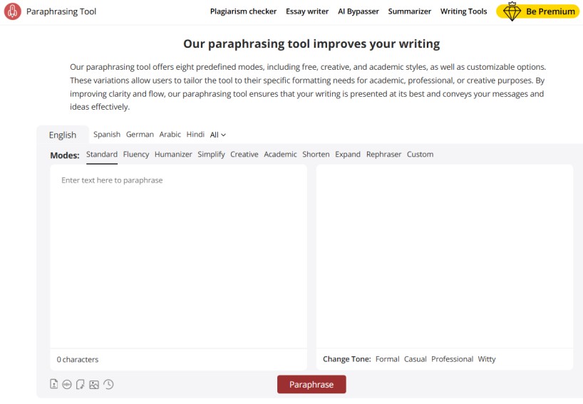 Paraphrasetool.ai