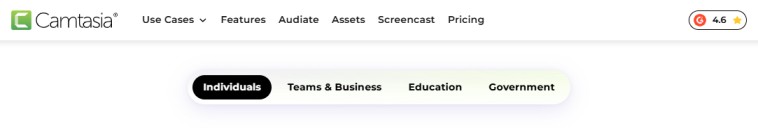 Camtasia Plans