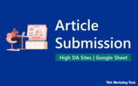 500+ Free Article Submission Websites in 2024 [High DA & Dofollow]