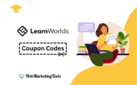 LearnWorlds Coupon and Promo Code: Get Up to 50% Discount
